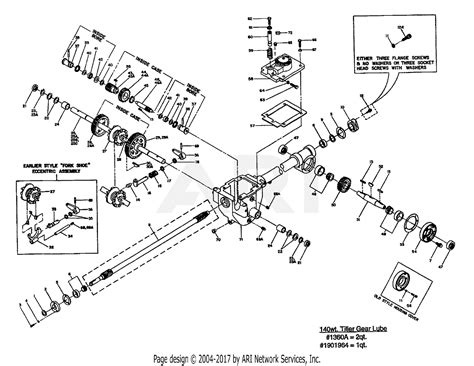 Troy Bilt HORSE I 7HP ROTO TILLER (S/N 1001-639999) Parts Diagram for ...