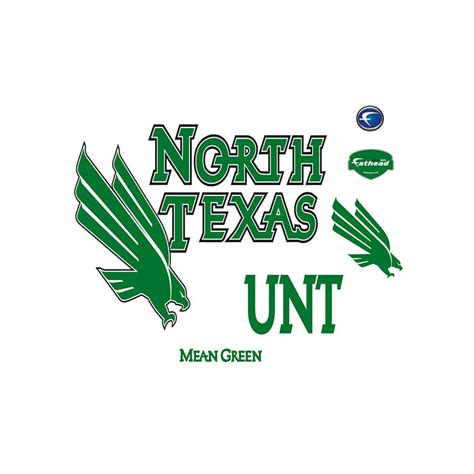 North Texas Mean Green Logo Wall Decal | Shop Fathead® for North Texas ...