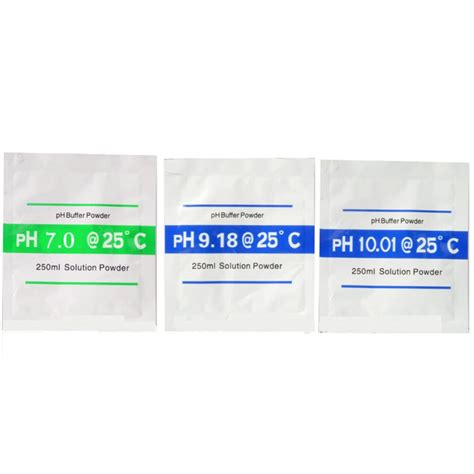 pH Calibration Powder 3 Pack - Discount Instruments