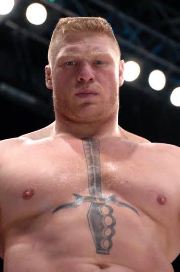 tattoo disasters: Brock Lesnar Tattoos