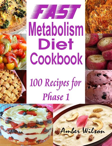 Fast Metabolism Diet Cookbook : 100 Recipes for Phase 1 by Amber Wilson ...