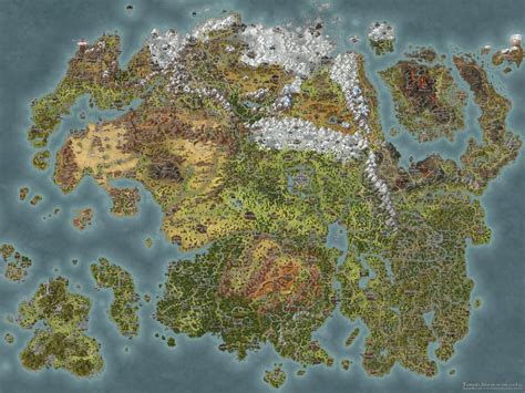 Updated Tamriel Map (my map of Tamriel updated with ESO Necrom) : r ...