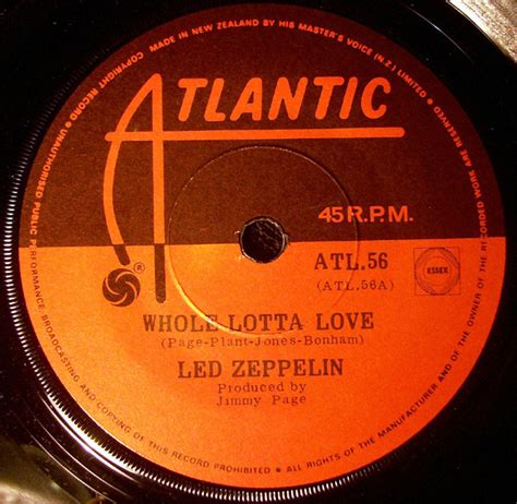 Led Zeppelin - Whole Lotta Love (1971, Vinyl) | Discogs