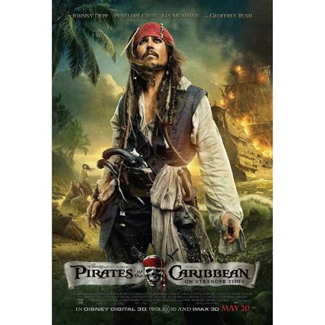 โปสเตอร์ หนัง Pirates of the Caribbean On Stranger Tides (2011) POSTER ...