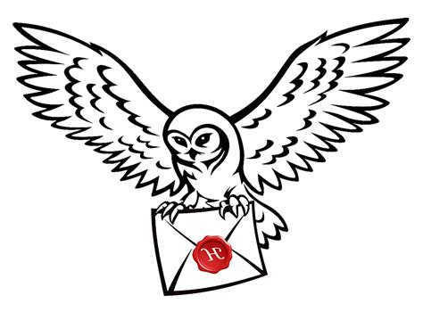 Owl Harry Potter Drawing Clip art Image - harry potter owl png hedwig ...