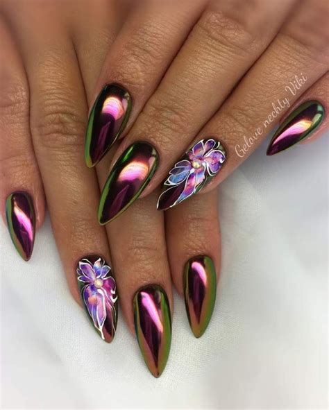 Chrome Nails Ideas & Inspo - Fall in love with sassy chromes | Chrome ...