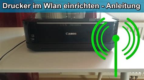 Canon Pixma Drucker im Wlan einrichten – Pixma MG6150 mit wlan verbinde...