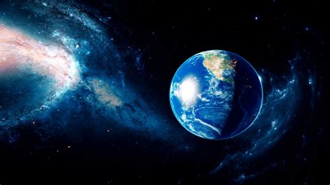 Realistic View Of Earth From Deep Space Stock Motion Graphics SBV ...