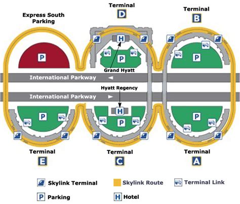 Dallas TX Airport Map - Dallas fort worth Tx Airport • mappery