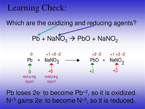 PPT - Oxidizing & Reducing Agents PowerPoint Presentation, free ...