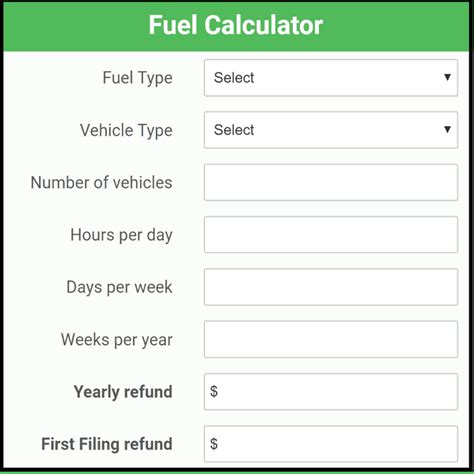 Fuel Calculator