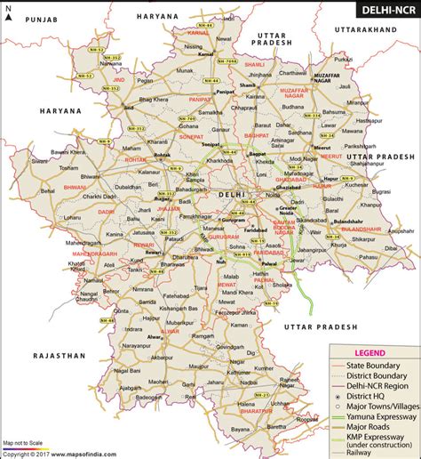 Delhi NCR Map