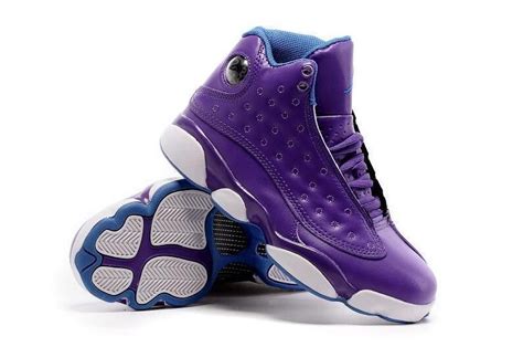 Air Jordan 13 Purple Running Ladies Sneaker4 | Air jordans, Jordans, Nike