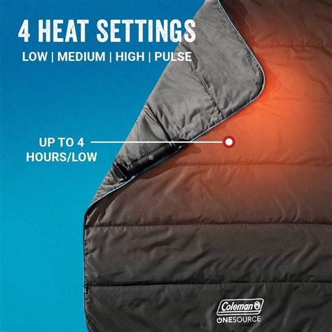 Coleman OneSource Heated Blanket with Rechargeable Battery | Sportsman ...