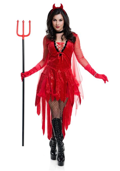 Women's Sizzling Devil Costume