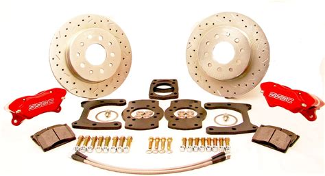 SSBC Performance Brakes W111-37P Competition Disc Brake Conversion Kit ...