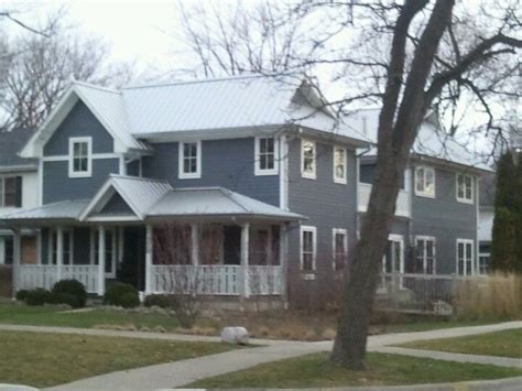 images homes with unpainted galvalume roof - Google Search Grey ...