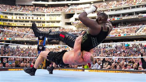 Omos Says Brock Lesnar Doesn't Get The Credit He Deserves - Wrestling ...