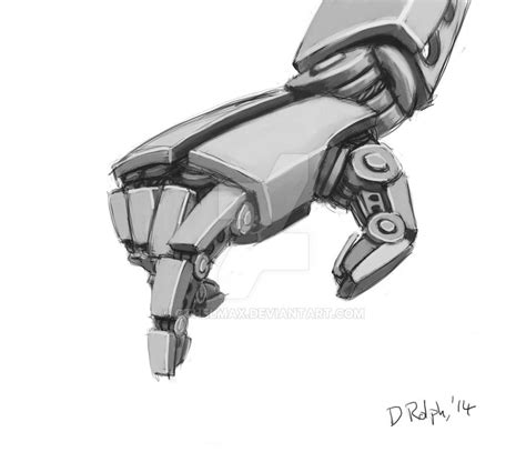 Mechanical Hand Study by cthelmax on DeviantArt