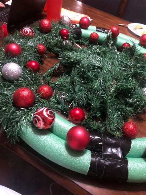 36 inch Giant Pool Noodle Christmas Wreath — CraftBits.com