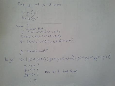 abstract algebra - Find permutations in a symmetric group - Mathematics ...