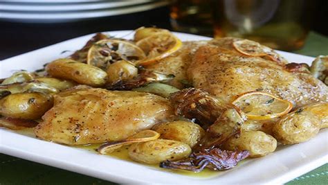 Baked Chicken Potatoes Recipe | Chicken Recipes in English