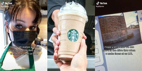 Starbucks Worker Reminds Customers of the Drive-Thru Camera