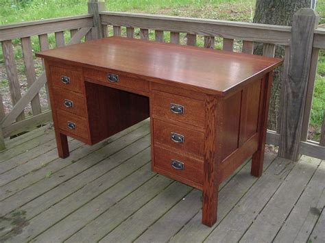 Custom Traditional Oak Home Office Desk by Ivy Lane Fine Furniture ...