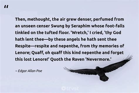 Edgar Allan Poe Raven Quotes - Hermia Wilhelmine