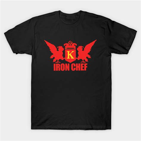 Iron Chef Logo - Iron Chef - T-Shirt | TeePublic