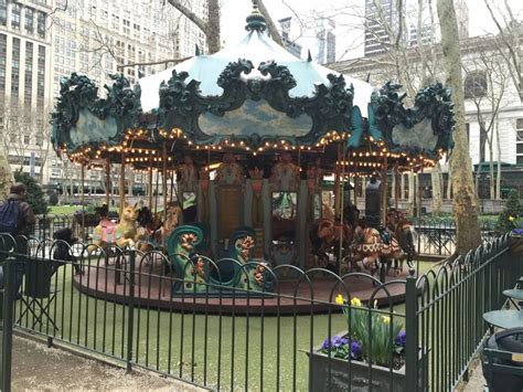 Bryant Park Carousel by Martin Sylvor (1934-2008) founder of the ...