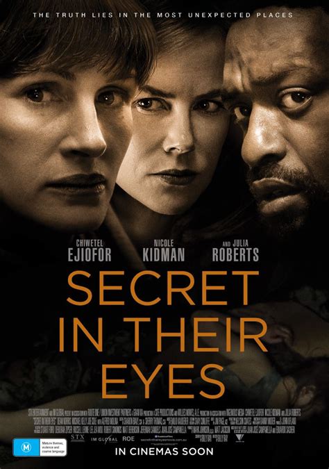 Secret In Their Eyes Billy Ray | Good movies to watch, Julia roberts ...