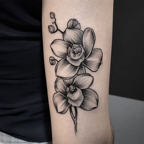 orchids tattoo Flowers#flowers #orchids #tattoo | Orchid flower tattoos ...