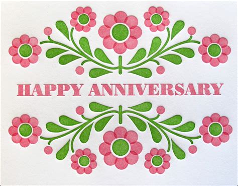 Stationery A – Z: Anniversary Cards