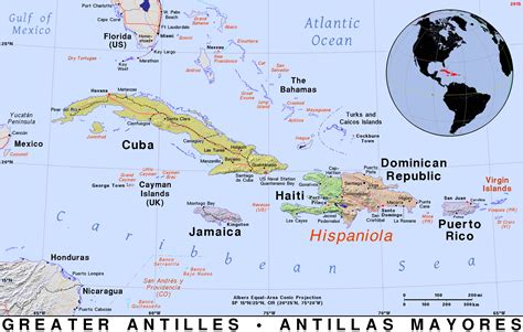 Greater Antilles · Public domain maps by PAT, the free, open source ...