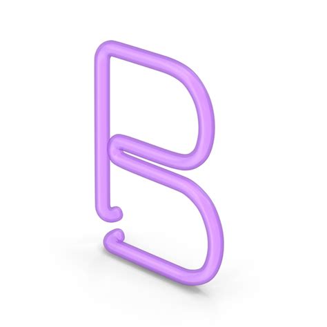 Neon Letter B PNG Images & PSDs for Download | PixelSquid - S11286507D