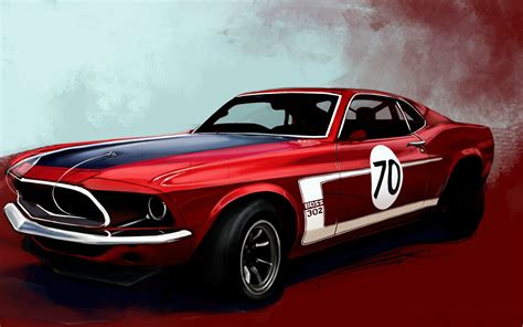 🔥 Free Download Ford Mustang Boss Classic Muscle Car Wallpaper Hd by ...