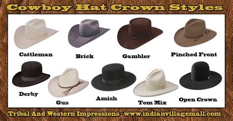 Cowboys who worked on the ranches often preferred wide brim hats such ...