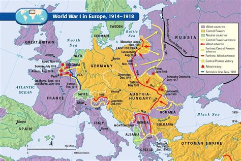 World War I Maps