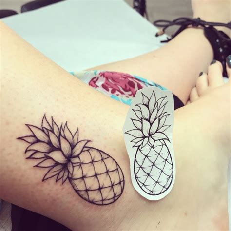 Pineapple tattoo | Pineapple tattoo, Ankle tattoo designs, Pinapple tattoos