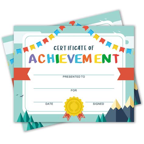 Buy Disfuco Award Certificates - Certificate of Achievement for ...