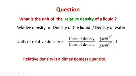 01 01 03 What is a Dimensionless Quantity? - YouTube