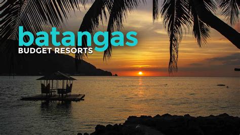 TOP AFFORDABLE BEACH RESORTS IN BATANGAS (Under P3000) | The Poor ...