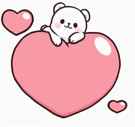 Milk And Mocha Bears Hearts GIF - MilkAndMochaBears Hearts Love ...