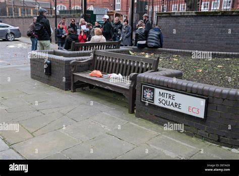 Mitre Square, the murder scene of Catherine Eddowes, Jack the Ripper's ...