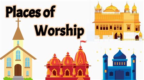 Places of worship | places of worship for kids | Religion and holy book ...