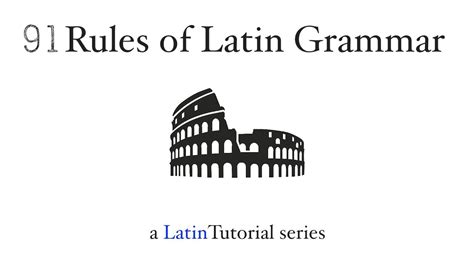 Introducing 91 Rules of Latin Grammar course | OfCourseMe | Find online ...