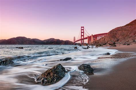 2560x1700 Resolution Baker Beach Golden Gate Bridge Chromebook Pixel ...