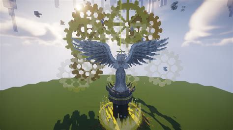 Angel statue Minecraft Map