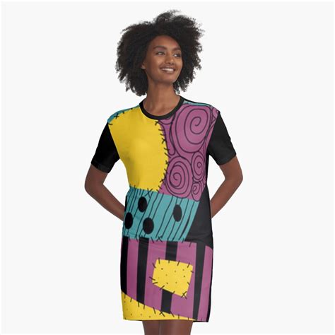 "Sally Patchwork Dress" Graphic T-Shirt Dress by Hendo98 | Redbubble